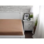 Xpose Jersey prostěradlo Exclusive hnědé 90x200 – Zboží Dáma