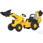 Rolly Toys šlapací traktor New Holland s čelním nakl. a bagrem – Zboží Dáma