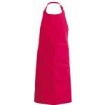 Kariban K889 dětská zástěra s laclem červená UX – Zboží Dáma