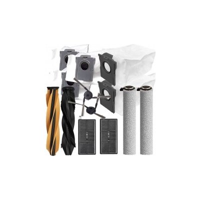 ElektroSkalka Dreame Bot Aqua10 Ultra Roller Complete Black kartáče a hepa filtry a mopovací textilie a sáčky 13 ks – Hledejceny.cz