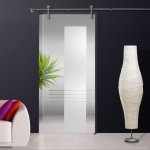 Glasdesign Carino skleněné 900 x 2050 mm s mušlí – Zboží Mobilmania