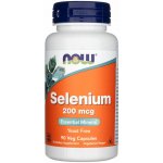 NOW Foods Selenium 200mcg 90 rostlinných kapslí – Hledejceny.cz