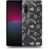 Pouzdro a kryt na mobilní telefon Sony Picasee silikonové Sony Xperia 10 IV 5G - Mistletoe čiré