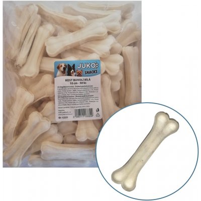 JUKO Snacks Kost buvolí bílá 10 cm 50 ks – Hledejceny.cz