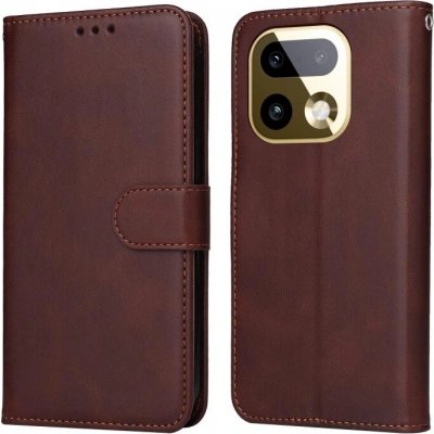 VSECHNONAMOBIL SMOOTH peněženkové pouzdro pro Realme 16 Pro+ 5G hnědé 147830 – Sleviste.cz