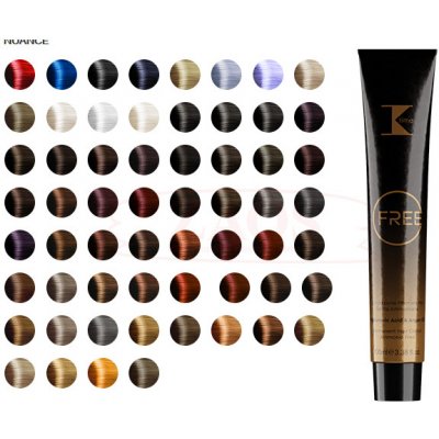 K-Time Free Color permamentní barva na vlasy 5,5 100 ml – Zboží Dáma