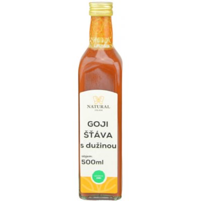 Natural Jihlava Goji šťáva Natural 0,5 l