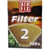 Filtry do kávovarů Alufix Coffee y 2 velikosti 100 ks
