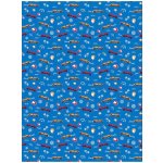 Papír Décopatch 1ks Modrý s formulemi – Sleviste.cz