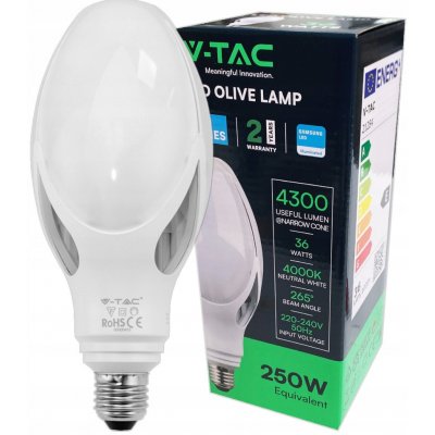 V-TAC led žárovka 1x36 W 4000 K E27 21284 – Hledejceny.cz