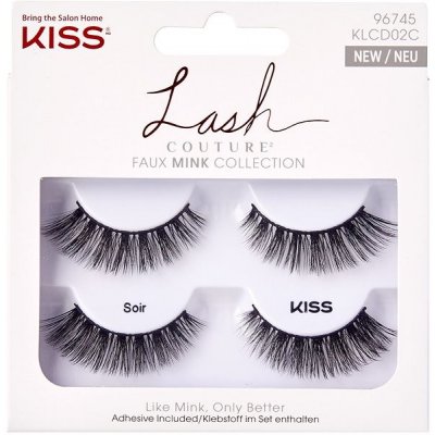 Řasy KISS Lash Couture Faux Mink Double Pack 02 – Zboží Dáma