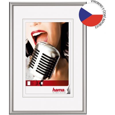 Hama rámeček hliníkový CHICAGO, stříbrný, 20 x 30 cm – Hledejceny.cz