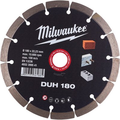 Milwaukee Diamantový rozbrušovací kotouč 180 mm MI4932399541 – Zboží Dáma