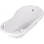 KEEEPER Dětská vanička 84 cm Stars se zátkou kosmická bílá – Sleviste.cz