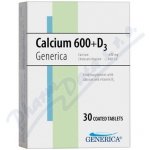 Generica Calcium 600+D3 30 tablet – Hledejceny.cz