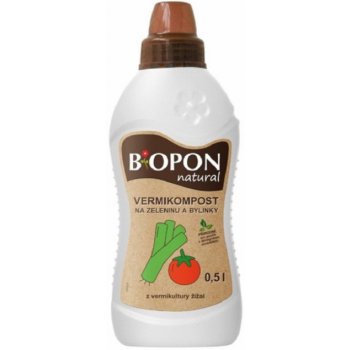 BOPON Vermikompost na zeleninu a bylinky 500 ml