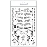 Tetovací obtisky láska/anděl 8,5 x 13 cm 16014 – Zbozi.Blesk.cz