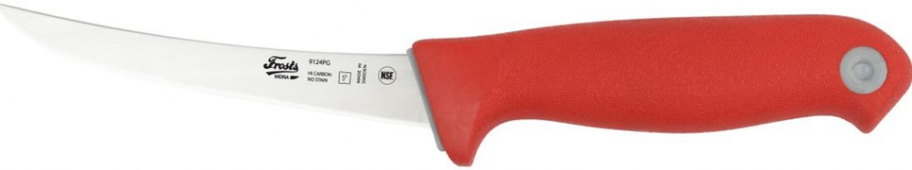 Morakniv Frosts Curved Narrow Boning Knife Red vykosťovací nůž 130 mm