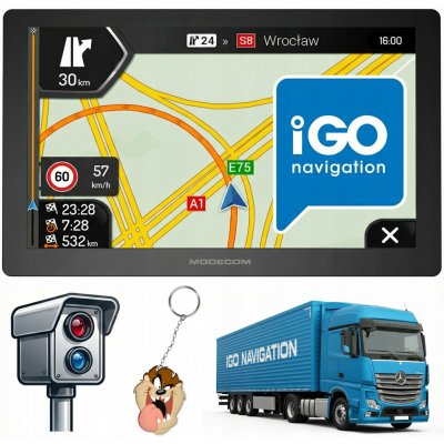 Modecom NAV-FREEWAYCX50-IGO-EU – Zboží Živě