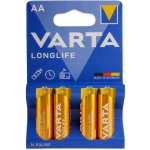 Varta Longlife AA 4 ks 4106101414 – Hledejceny.cz