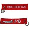 Přívěsky na klíče Přívěsek na klíče remove before flight F 16