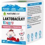 Swiss NatureVia Laktobacily baby 60 sáčků – Hledejceny.cz