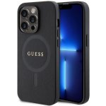 Pouzdro Guess PU Saffiano MagSafe iPhone 15 Pro Max černé – Zboží Živě