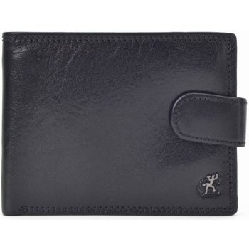 Cosset Malá pánská kožená peněženka 4411 Komodo černá