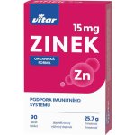 Vitar Zinek 15mg 90 tablet – Hledejceny.cz