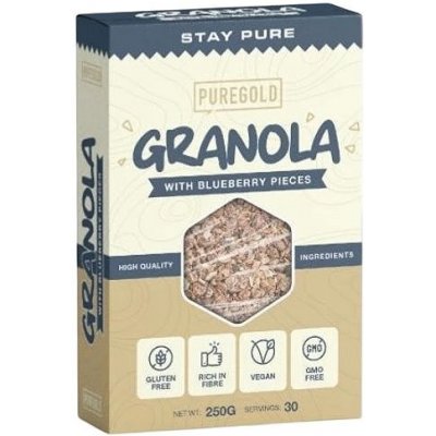 Puregold Granola - PureGold Borůvka 250 g – Zboží Dáma