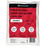 SPOKAR Zakrývací folie STANDARD HDPE 7 µm, 4 x 5 m – Hledejceny.cz