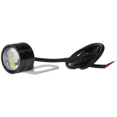 LED světlo pro denní svícení 21mm, 12V, bílá (není vodotěsné) – Zbozi.Blesk.cz