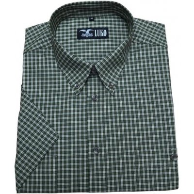 Košile Luko pánská s krátkým rukávem zelené kárko – Hledejceny.cz