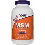 Now Foods MSM Methylsulfonylmethan 1000 mg 240 kapslí – Hledejceny.cz