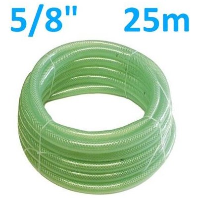 Valmon 1122 5/8" 15,9/22mm opletená transparentní zelená 25m – Hledejceny.cz