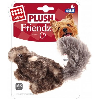 Gigwi plyš Plush Friendz veverka 22 x 7 x 12 cm – Zbozi.Blesk.cz