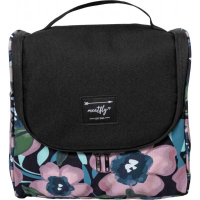 Meatfly Kosmetická taška Cara Pink Flowers – Hledejceny.cz