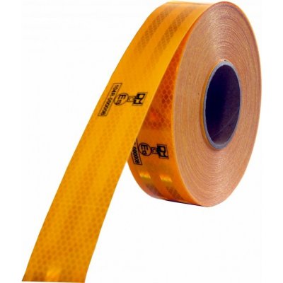 Samolepící páska reflexní 5cmx50m žlutá – Sleviste.cz