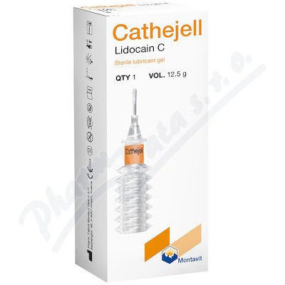 Cathejell Lidokain gel anestezující 1 inj./12,5g
