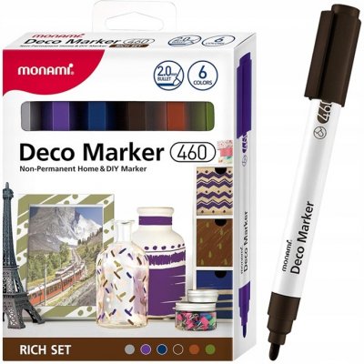 Monami Deco Marker 460 rich – Sleviste.cz