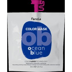 Fanola Color Mask barevné masky Ocean Blue modrá 30 ml