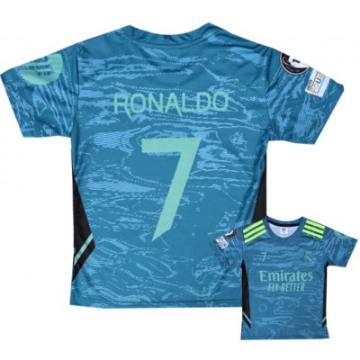 Numberoplus dětské fotbalové tričko Real Madrid FC - Cristiano Ronaldo CR7 Fry Better – Zboží Dáma