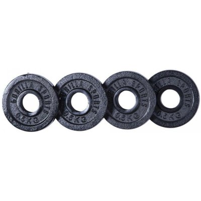 Gorilla Sports litinových 2 kg 4 x 0,5 kg 30 mm – Hledejceny.cz