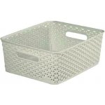 CURVER box úložný RATTAN 35x30x13cm (M),"Y" STYLE, PH KRÉM