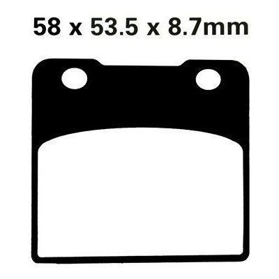 EBC FA103 přední organické brzdové destičky na motorku SUZUKI VS 1400 GLPT/GLPV Intruder rok 87-03 – Zbozi.Blesk.cz