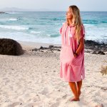 Surf Dream Surfové pončo růžové z bambusového froté – Sleviste.cz