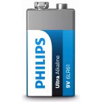 Philips Ultra Alkaline 9V 1ks 6LR61E1B/10 – Zboží Živě