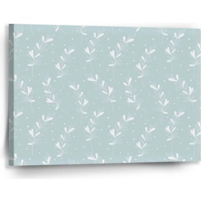 Sablio Obraz Bílé lístky - 90x60 cm – Hledejceny.cz