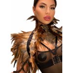 Kinky Diva Feather Shoulder Wrap Natural – Zboží Dáma