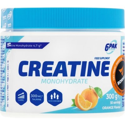 6Pak Nutrition Creatine Monohydrate + Taurin 300 g